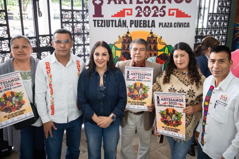 Teziutlán será sede del Encuentro Nacional de Artesanos