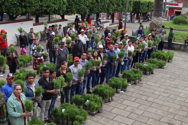 ENTREGAN 30 MIL PINOS Y 5 MIL PLANTAS DE HIGO PARA REFORESTACIÓN Y PRODUCCIÓN AGRÍCOLA