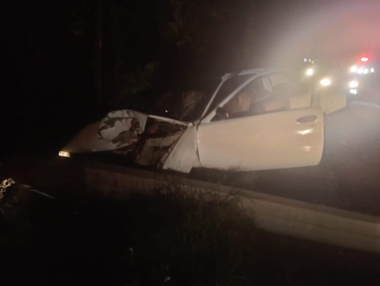 EN ESTADO ETÍLICO PROVOCA ACCIDENTE EN CHIGNAUTLA