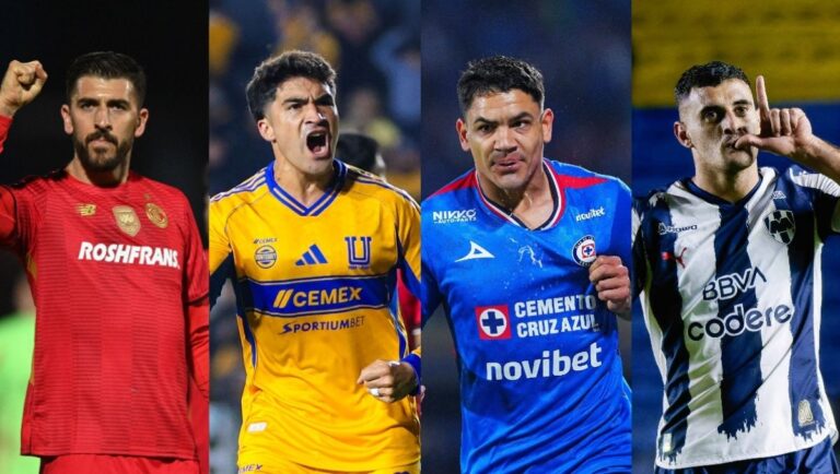 Semifinales del Apertura 2025 en la liga Mx: Toluca vs. Monterrey y Tigres vs. Cruz Azul