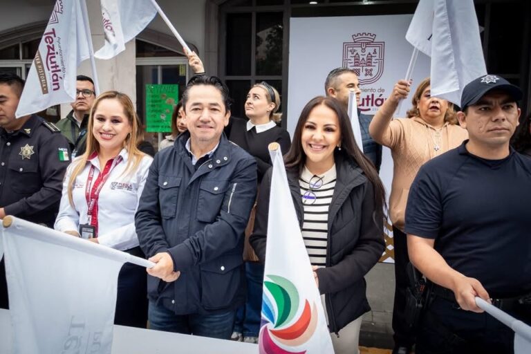 DAN BANDERAZO DE INICIO AL OPERATIVO GUADALUPE-REYES, EN TEZIUTLÁN