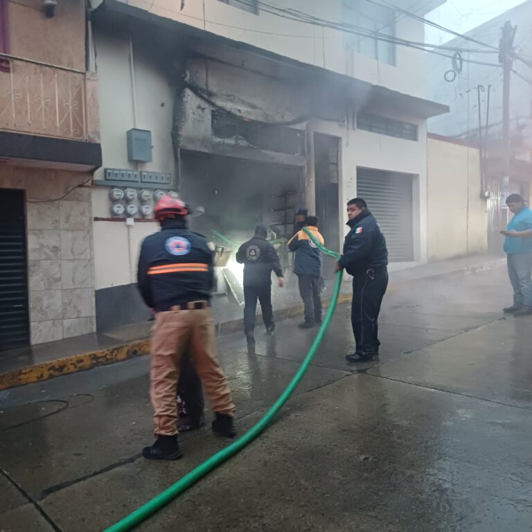 FUGA DE GAS, LA CAUSA DE FUERTE INCENDIO EN EL BARRIO DE FRANCIA