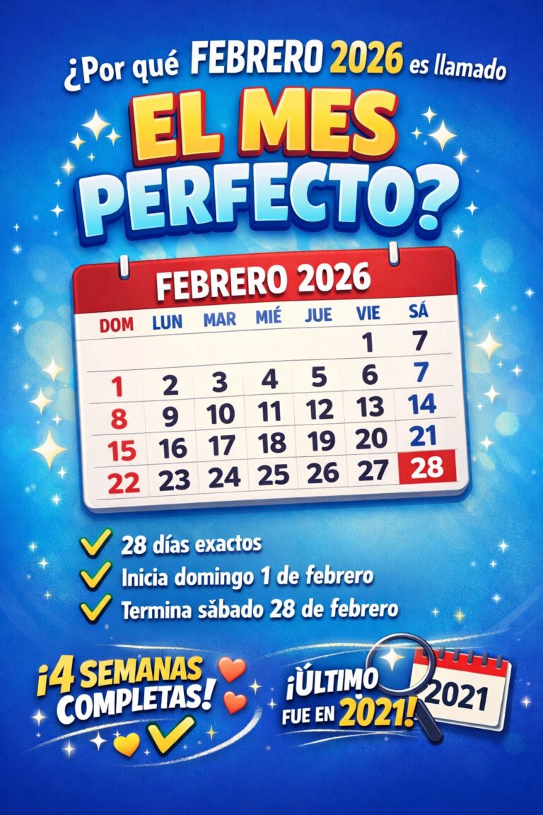 ¿Por qué febrero de 2026 es llamado “el mes perfecto”?