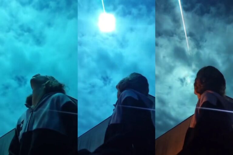 Vuelve a ser tendencia el clip del meteoro que iluminó el cielo de Portugal en 2024