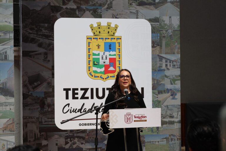 Karla Martínez: “El legado de Carlos Peredo marcó el rumbo de un Teziutlán seguro y con gobernabilidad”