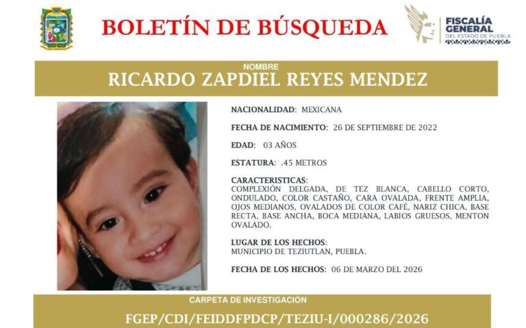 SIGUE LA BÚSQUEDA DE CINTHIA JOCELIN Y DEL PEQUEÑO RICARDO