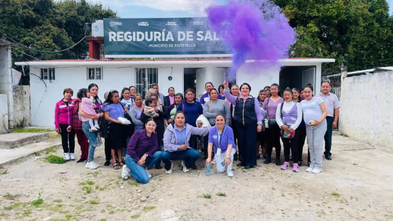 Capacitan a auxiliares de Casas de Salud en Xiutetelco para fortalecer la prevención del cáncer en mujeres