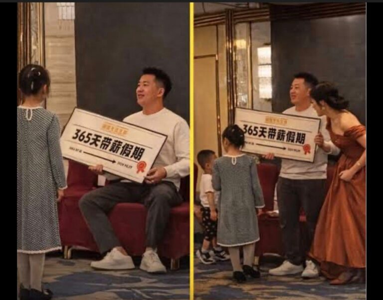 Un empleado en China gana un año de vacaciones pagadas y causa asombro en redes