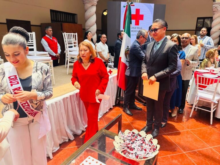 Ayuntamiento de Xiutetelco participa en arranque de colecta 2026 de la Cruz Roja