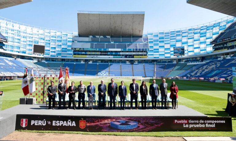 Puebla se proyecta a nivel internacional con el partido España vs Perú rumbo al Mundial 2026