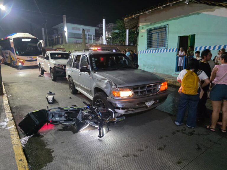FATAL ACCIDENTE EN TLAPACOYAN DEJA UN MOTOCICLISTA SIN VIDA