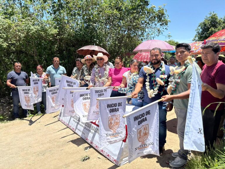 Arranca ampliación de drenaje en privadas de la sección novena de Xiutetelco
