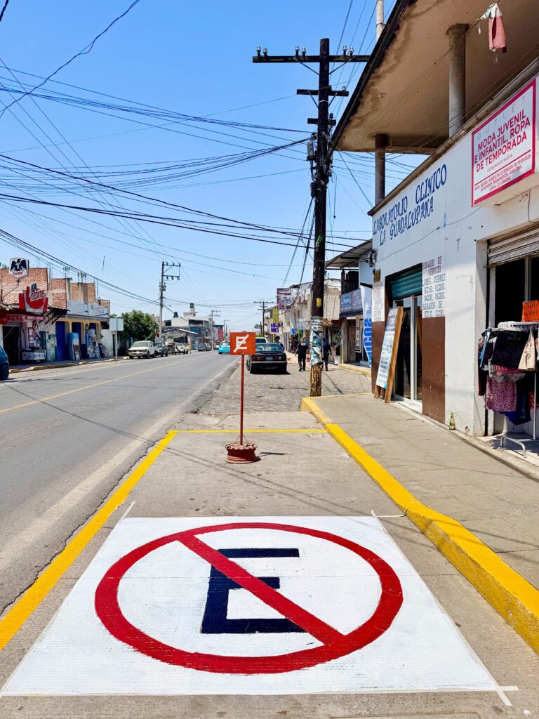 Rehabilitan espacios para transporte público en Xiutetelco