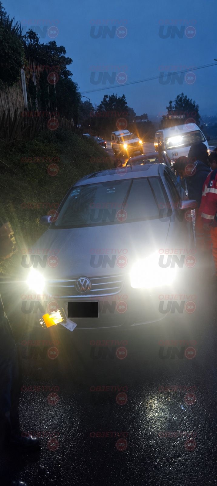 PRESUNTA IMPRUDENCIA PROVOCA CHOQUE EN CHIGNAUTLA