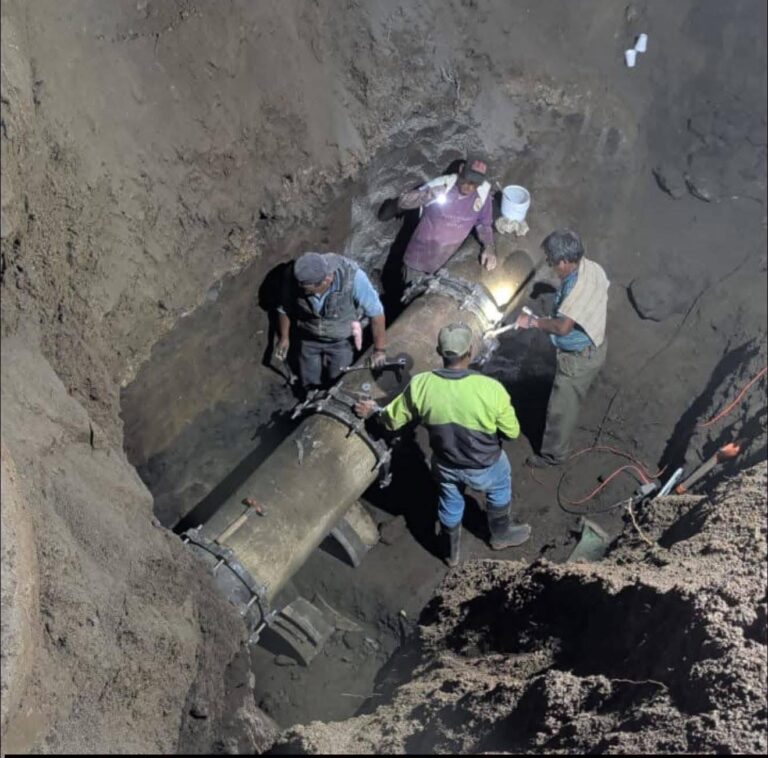 Reprograman corte de agua en Teziutlán; trabajos en la línea de 20 pulgadas iniciarán el 14 de junio