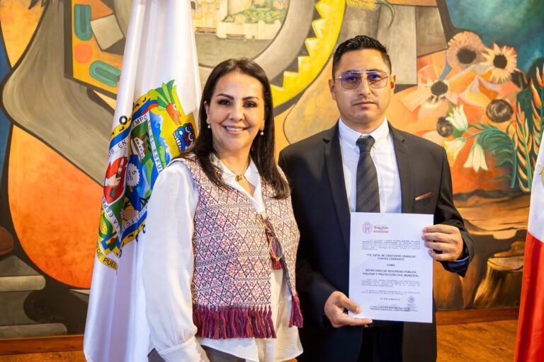 SEMAR releva al titular de Seguridad Pública en Teziutlán; asume Christopher Oswaldo Chávez Carrasco