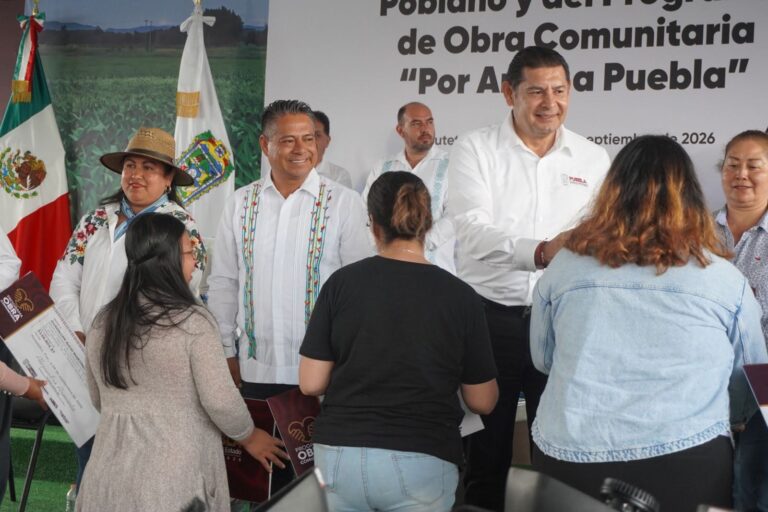 Gobierno estatal y municipal fortalecen la infraestructura y el trabajo comunitario en Xiutetelco