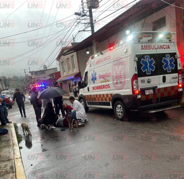 UNIDAD DE RUTA 2 ATROPELLA A MENOR EN JUNTA AUXILIAR DE TEZIUTLÁN